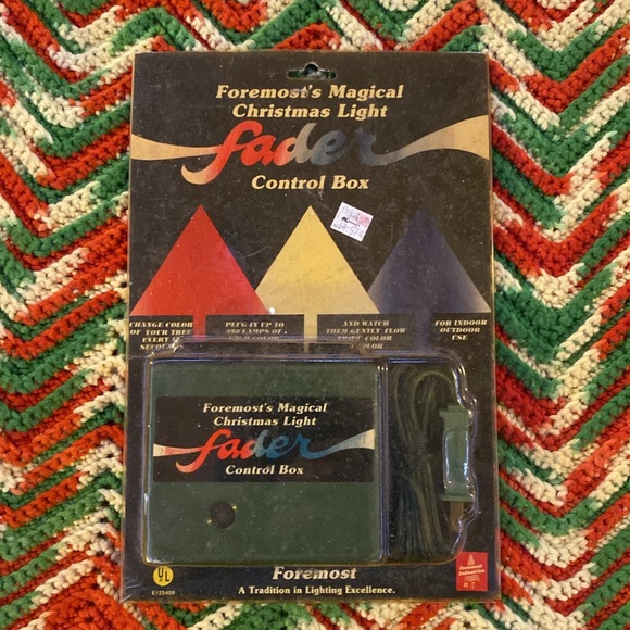 Classic Christmas Fader Magical Light Controller. OS - Picture 1 of 9
